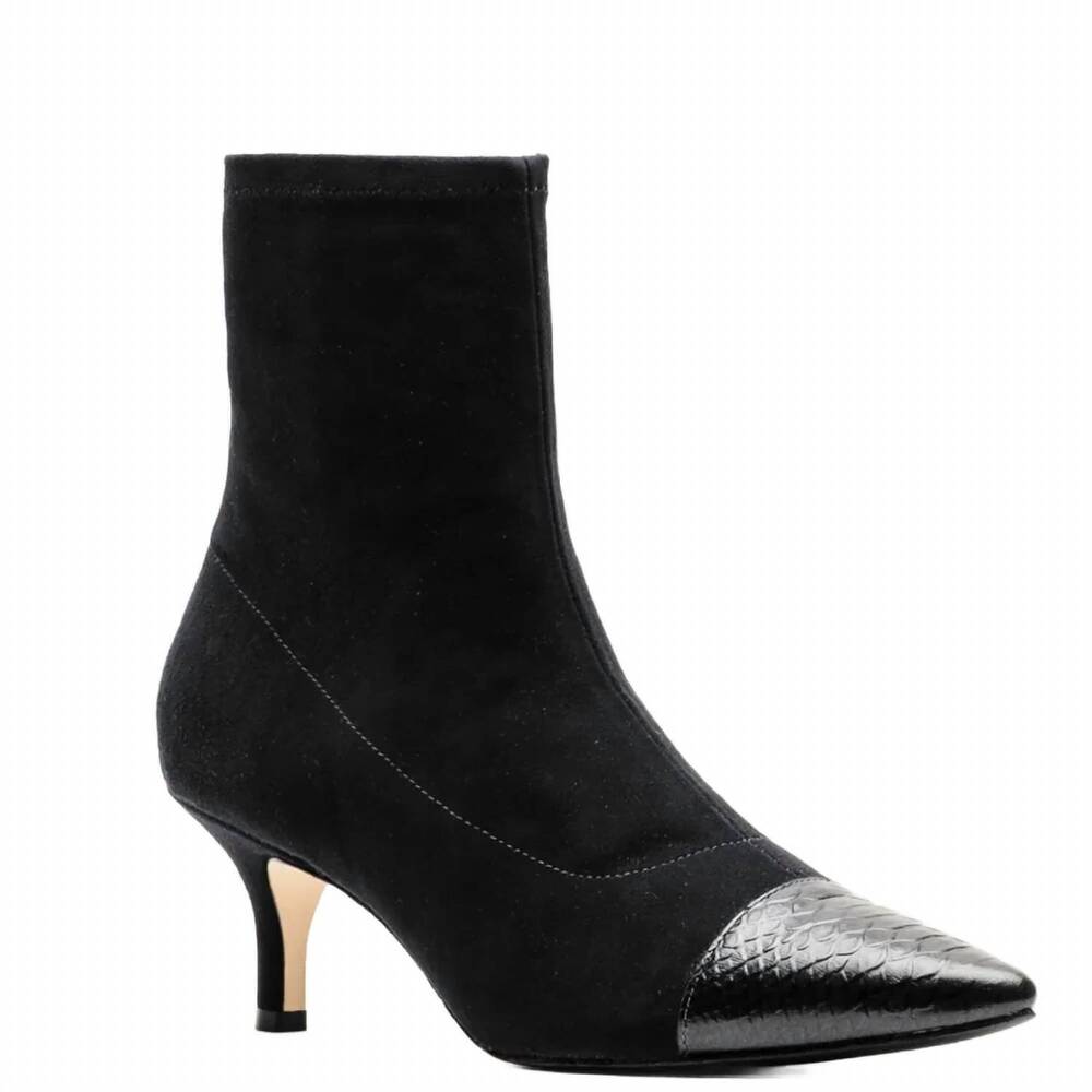 NEW FRANCES VALENTINE women's serena boots in suede black